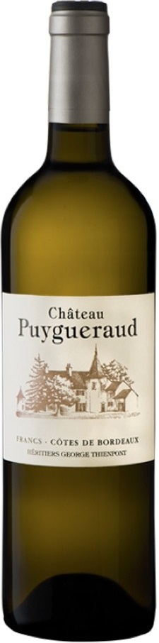 Francois Thienpont Château Puygueraud Bordeaux Cotes de Francs Blanc 2016