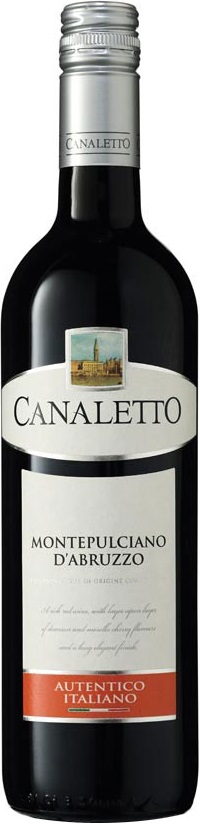 Canaletto Montepulciano DOC 2020- D'Abruzzo - 100% Montepulciano