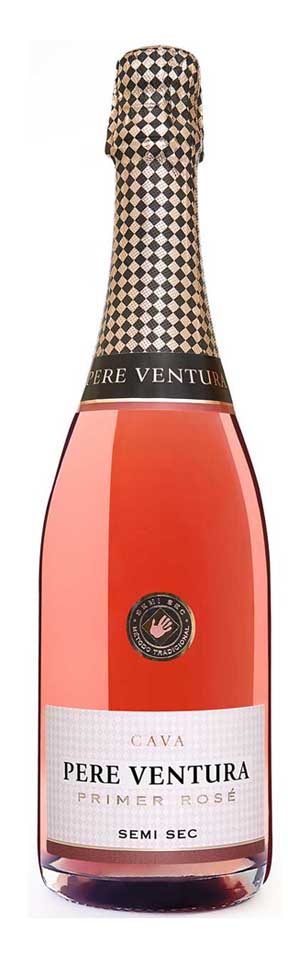 Pere Ventura Primer Semi Sec Rosé - Cava