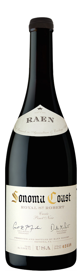 Raen Sonoma Coast, Pinot Noir, Royal ST. Robert Cuvee