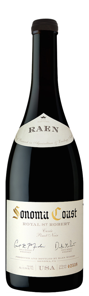 Raen Sonoma Coast, Pinot Noir, Royal ST. Robert Cuvee 2019