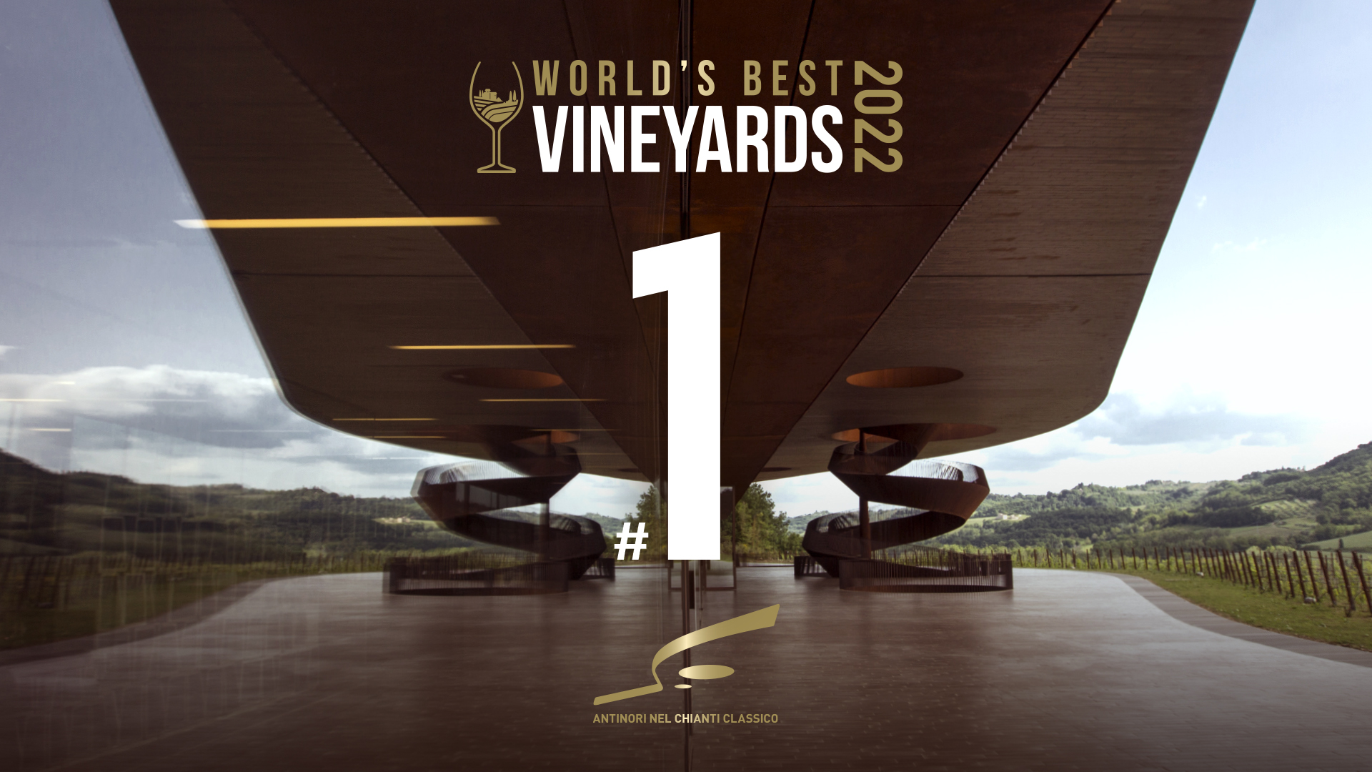 Congratulations to Antinori nel Chianti Classico winery that has been awarded first place in the World's Best Vineyards.